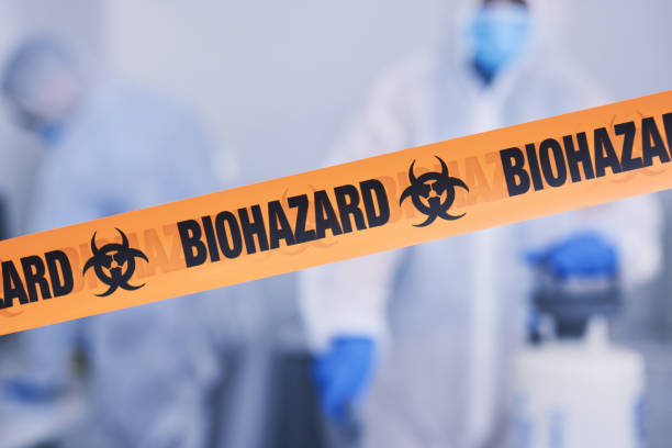 Professional Blood Cleanup technician working in New Madison, OH